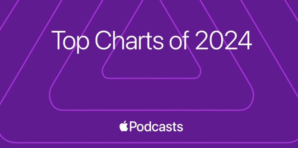 Apple releases top Apple Podcast charts for 2024