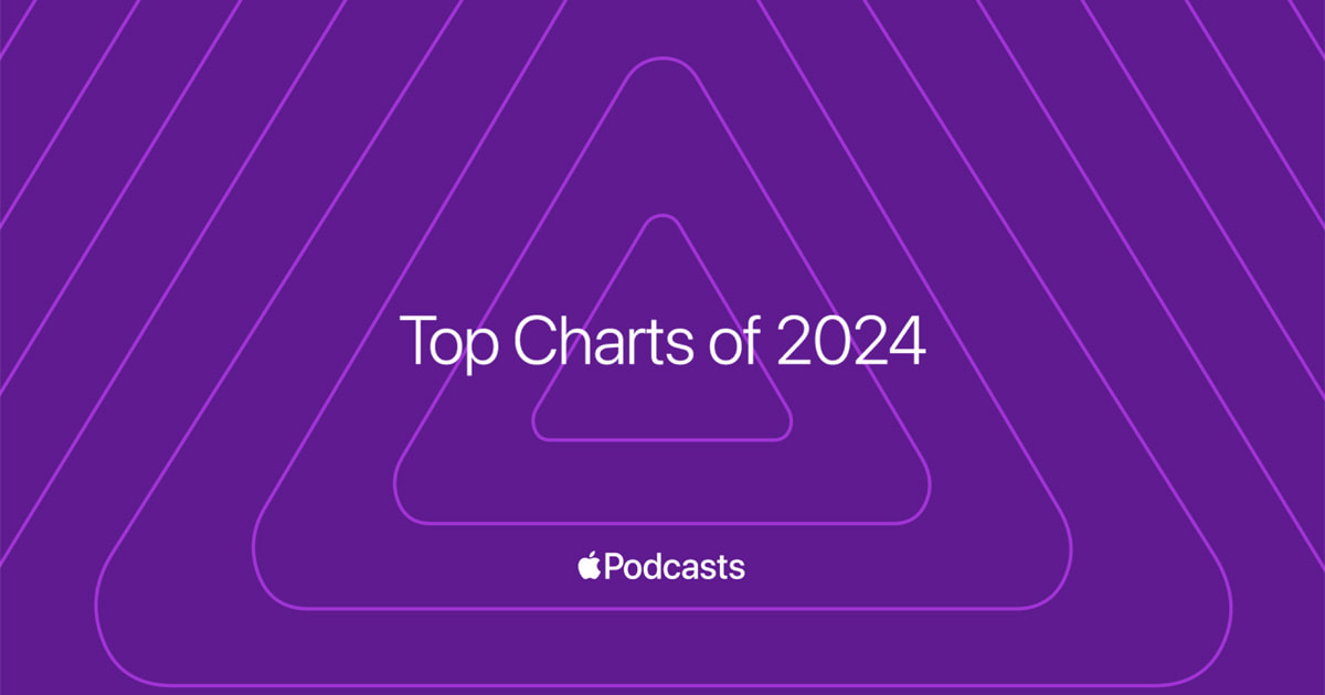 Apple shares the most popular podcasts of 2024