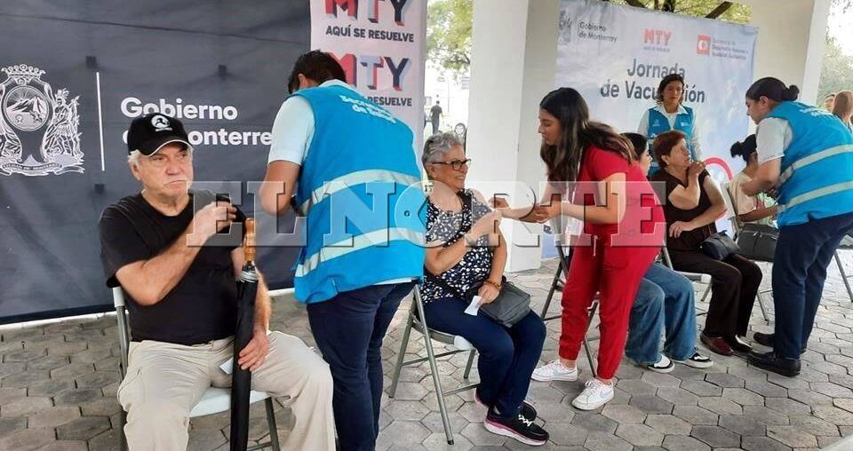 Arranca Monterrey campaña de vacunación contra influenza