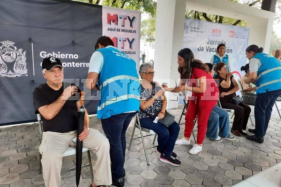 Arranca Monterrey campaña de vacunación contra influenza