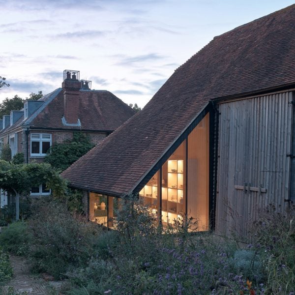 Ashton Porter Architects reworks barn storage into tactile pottery studio