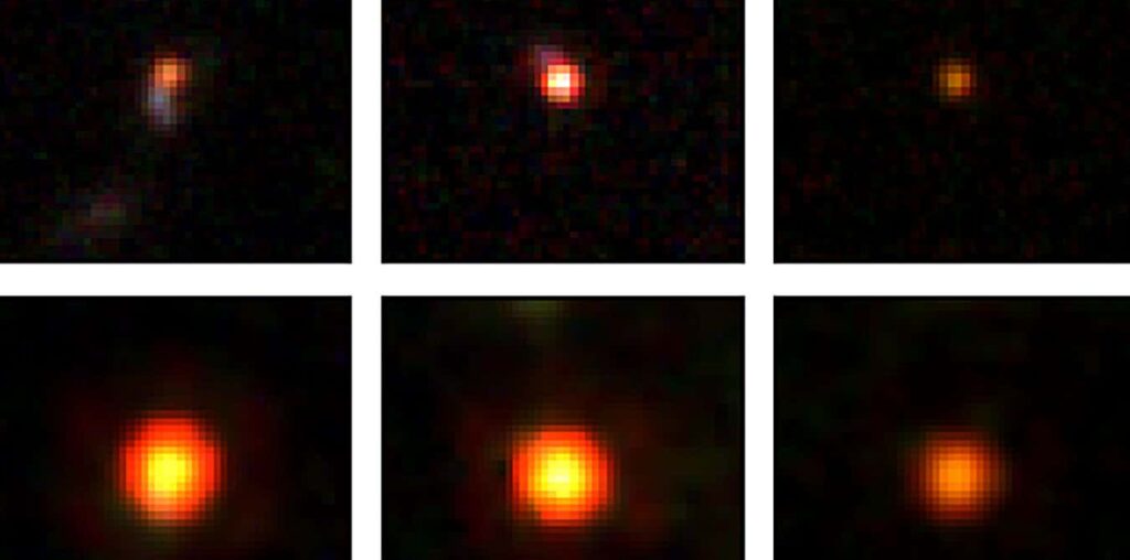 Astronomers puzzled by little red galaxies that seem impossibly dense