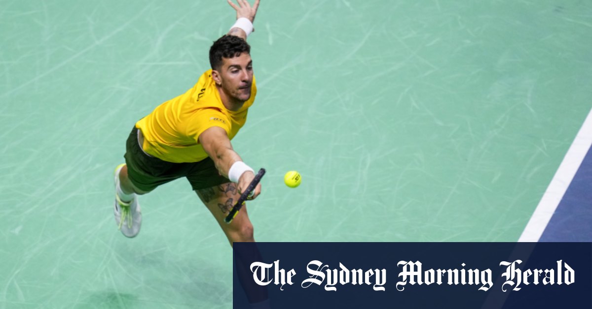 Aussie blow as Kokkinakis loses out in Davis Cup semi-final