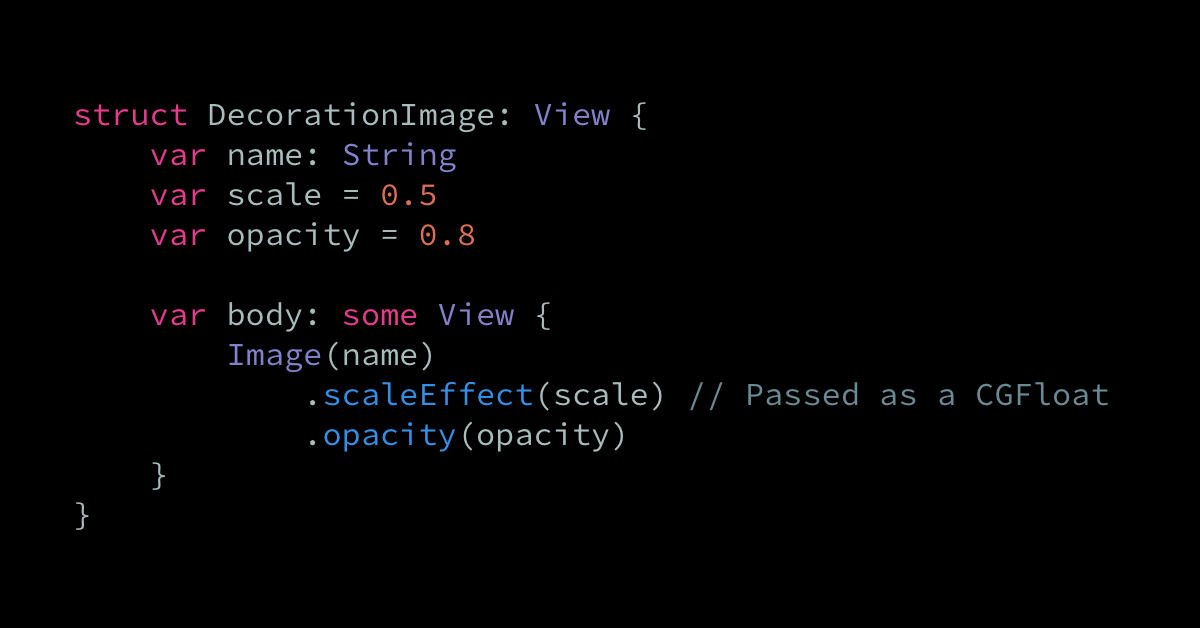 Automatic conversions between Double and CGFloat values in Swift 5.5 | Swift by Sundell