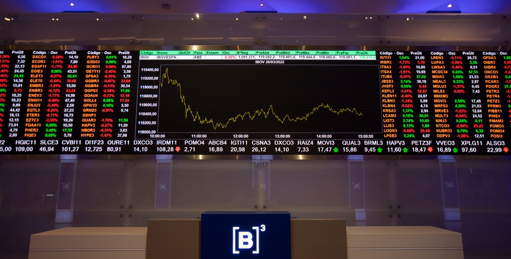 B3 Brazilian Stock Market Closes Slightly Up on November 11