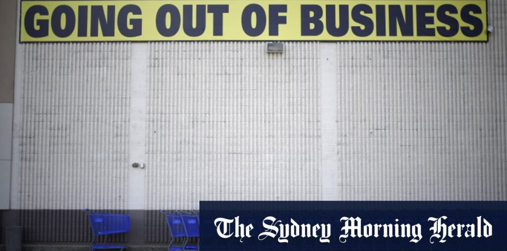 Bankrupt, bust or giving up: businesses shutter at pandemic levels