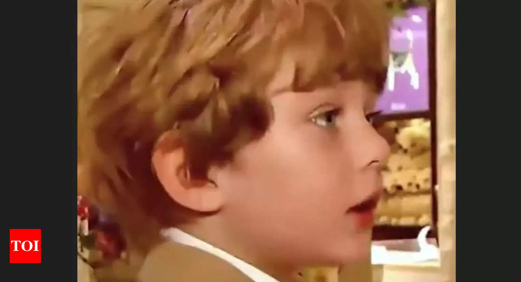 Barron Trump: 3 year old Barron Trump talks about his love for drums to Melania | World News – Times of India