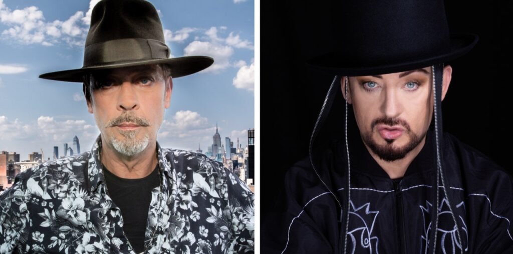 Bauhaus’ Peter Murphy and Boy George Duet on New Song “Let the Flowers Grow”