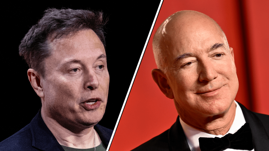 Bezos, Musk rivalry heats up ahead of Trump’s second term