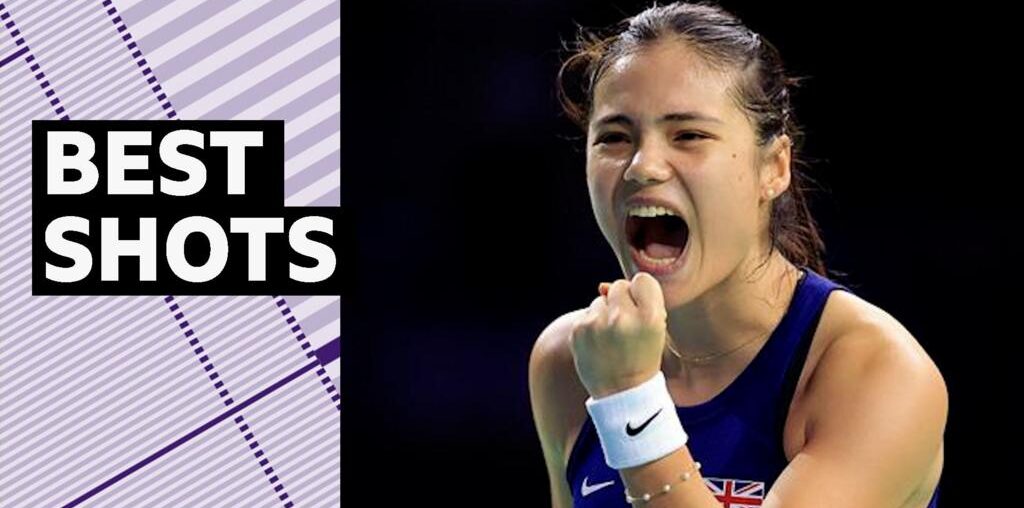 Billie Jean King Cup highlights: Great Britain's Emma Raducanu beats Viktoria Hruncakova