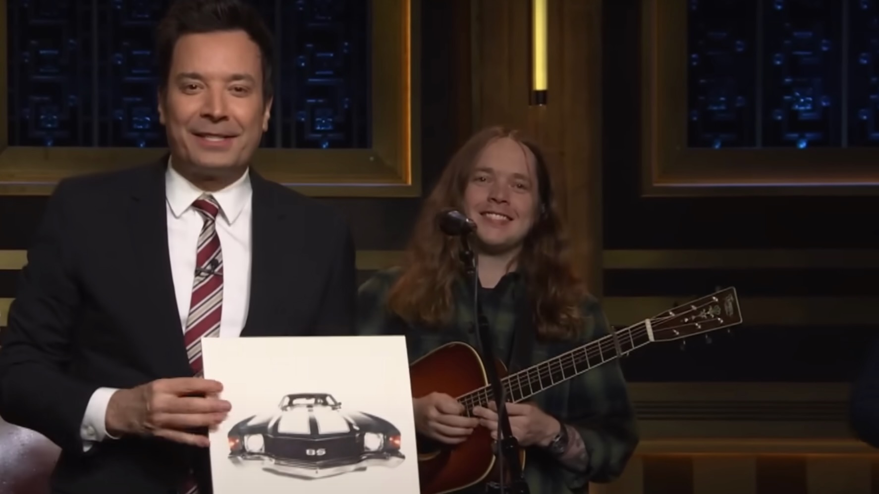 Billy Strings performs “Seven Weeks in County” on Fallon’s Thanksgiving episode