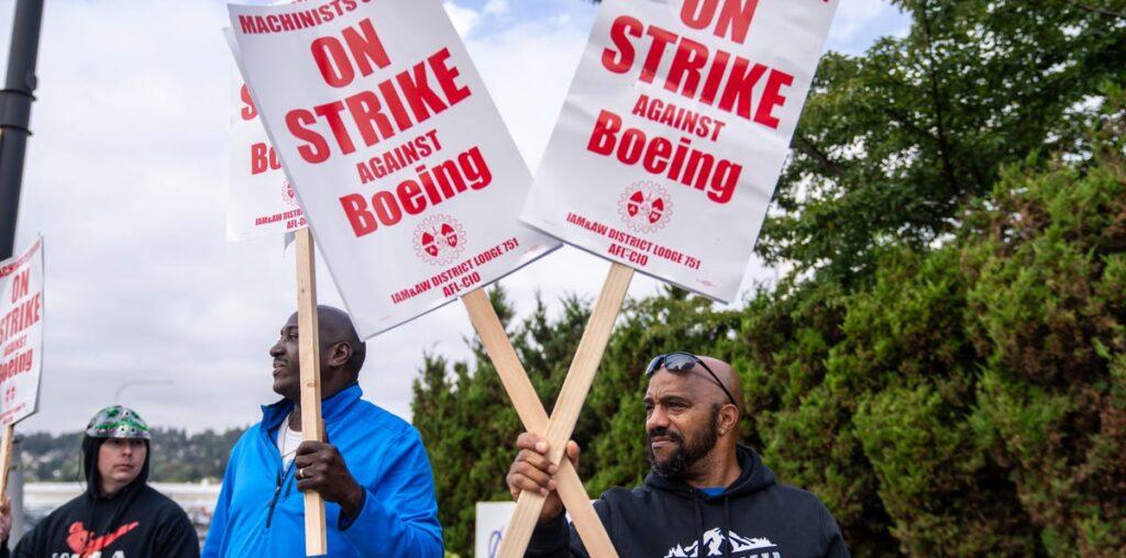 Boeing union endorses sweetened contract deal after nearly 7 weeks on strike