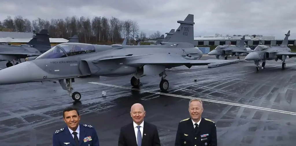 Brazil and Sweden Advance Joint Venture in Fighter Jets and Transport Aircraft. (Photo Internet reproduction)