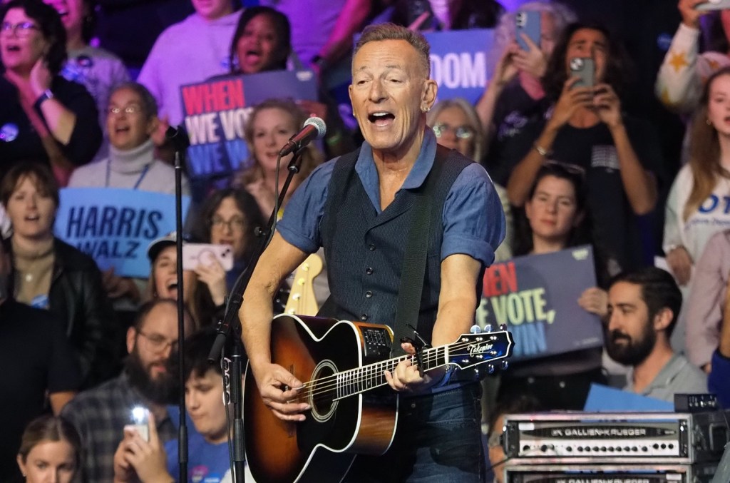 Bruce Springsteen Appears in ‘Hopes and Dreams’ Campaign Ad for Harris-Walz: Watch