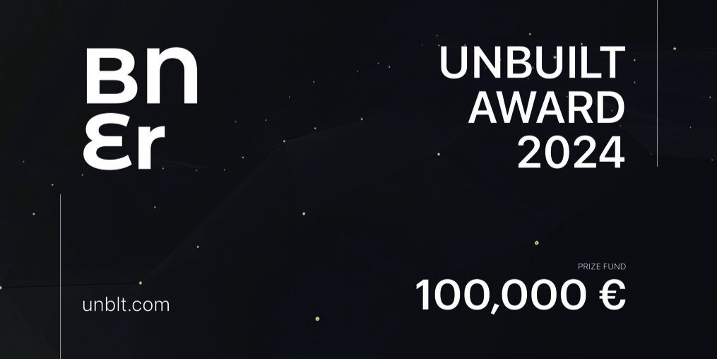 Buildner’s Unbuilt Award 2024 Invites Unbuilt Ideas to Win a Prize Fund of 100,000 EUR