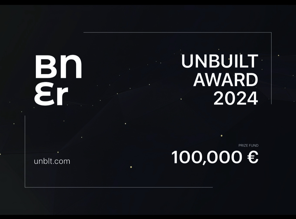 Buildner’s Unbuilt Award 2024 Invites Unbuilt Ideas to Win a Prize Fund of 100,000 EUR