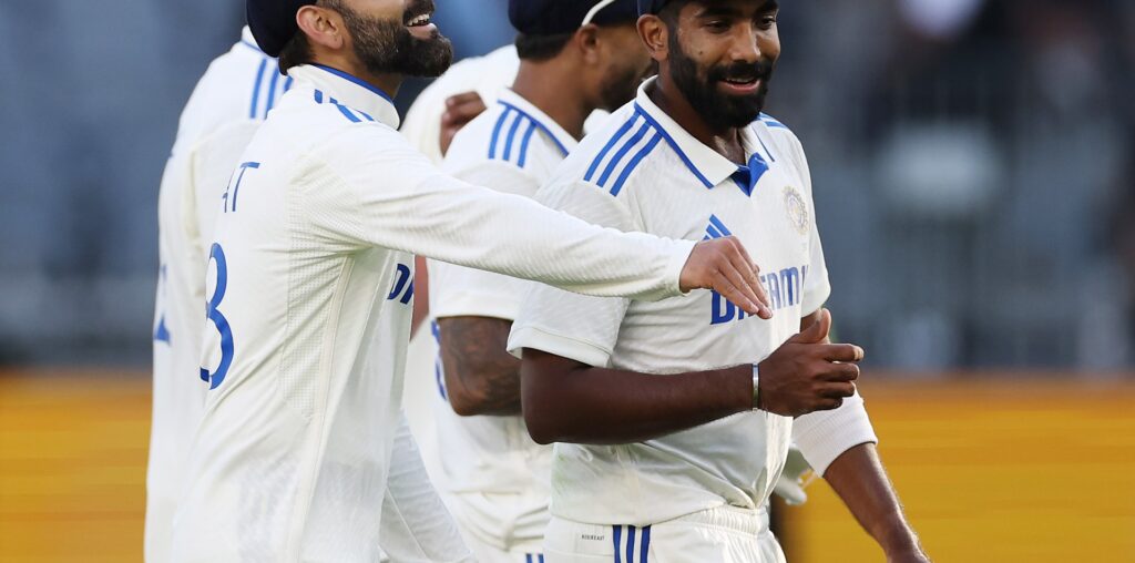 Bumrah boosts India but Kohli fails again as 17 wickets fall in Australia