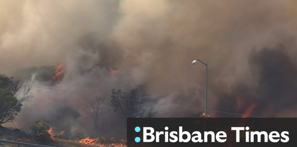 Bushfire emergency closes busy Perth road