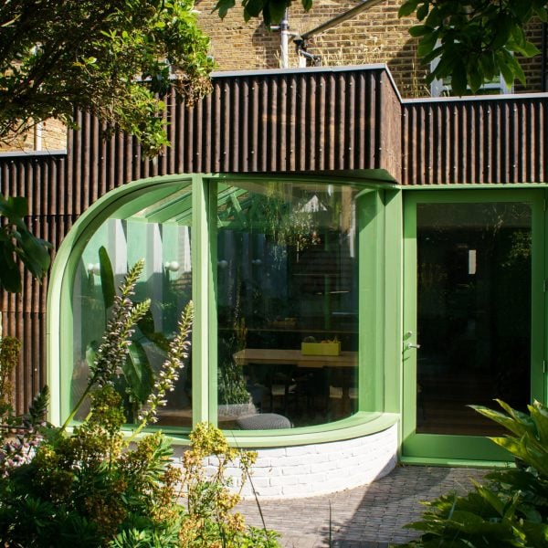 CAN relinks Verdant House with garden using statement green window