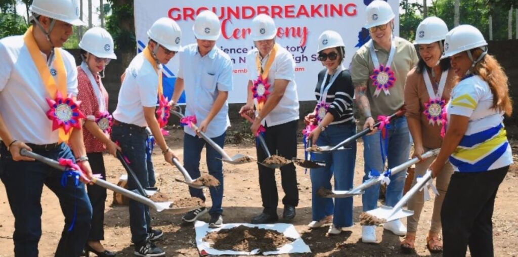 CBNC breaks ground for 2 new science labs in Southern Palawan