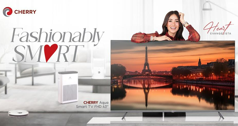 CHERRY Aqua 43-inch FullHD Smart TV Price is Just PHP 14,999: Heart Evangelista Approved!