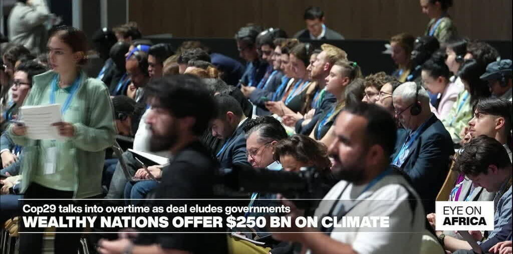 COP29 drags on as developing nations reject $250 bn offer