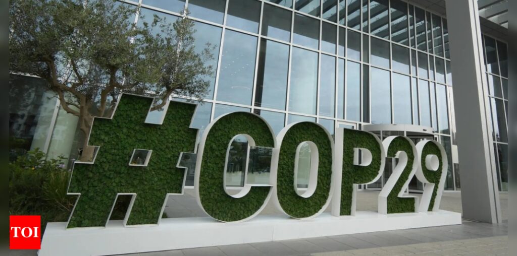 COP29 host Azerbaijan says doors 'still open' after spat with France - Times of India