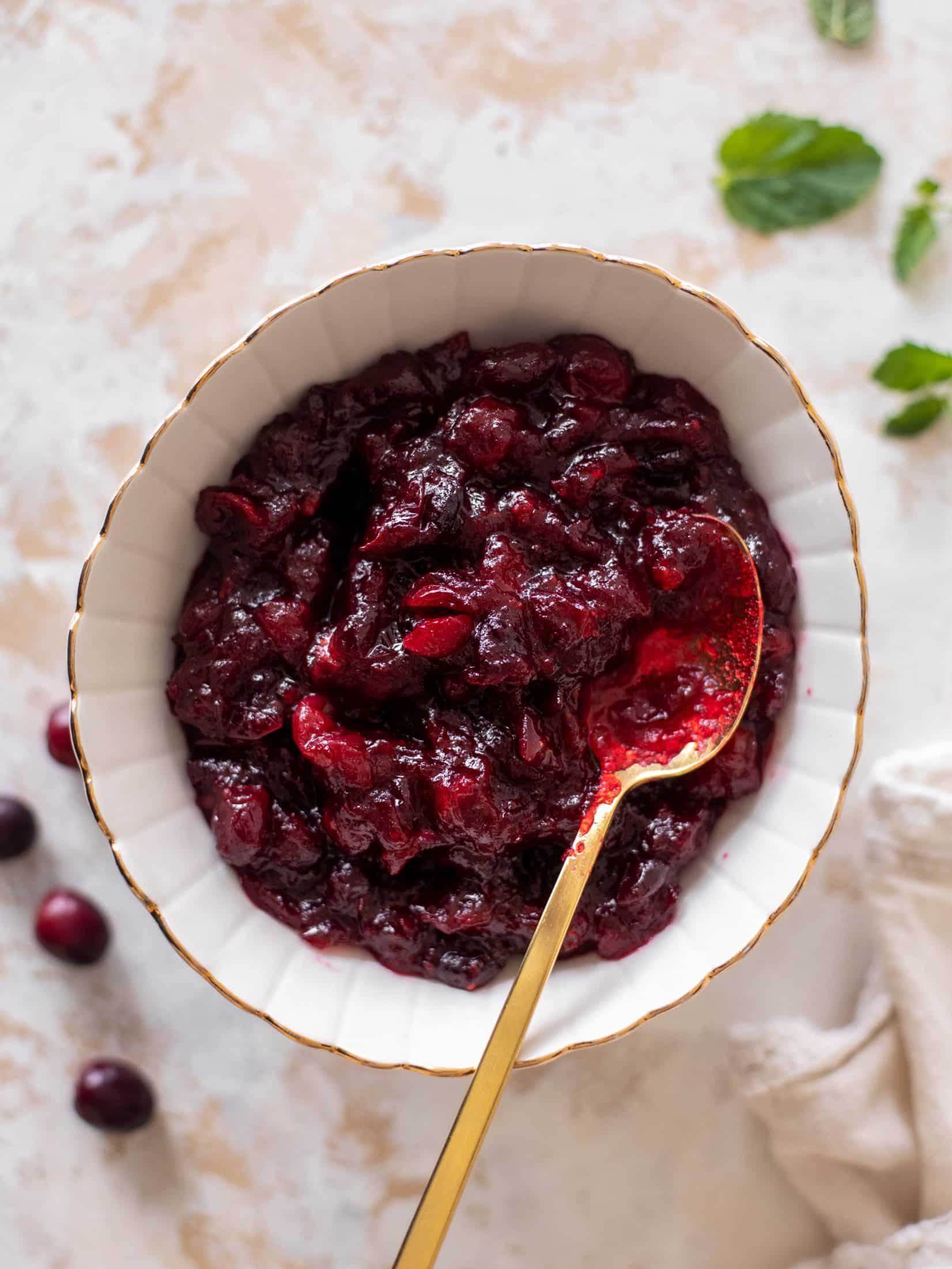 Cabernet Cranberry Sauce.