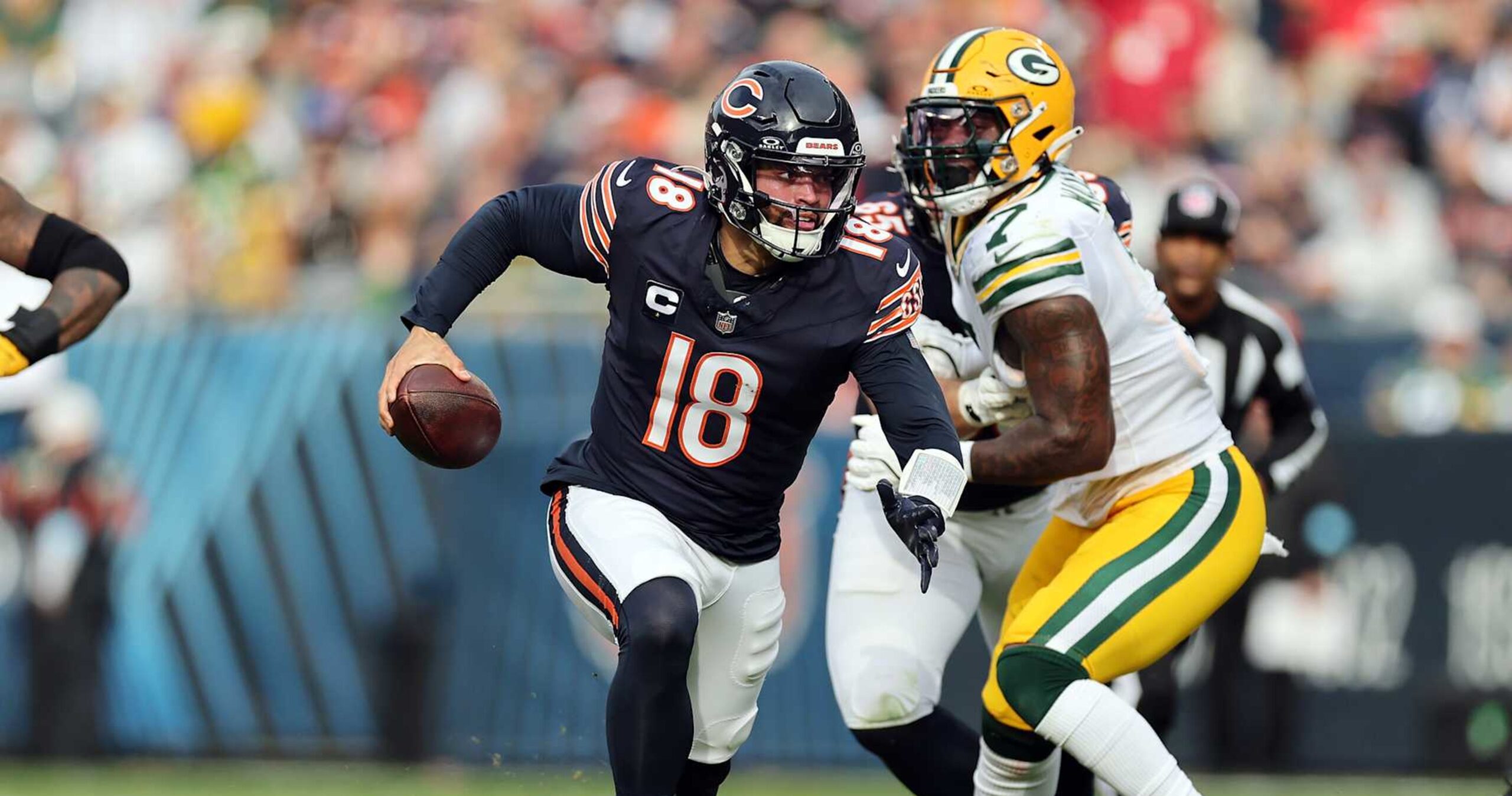 Caleb Williams Impresses NFL Fans Despite Bears’ Loss to Love, Packers on Blocked FG