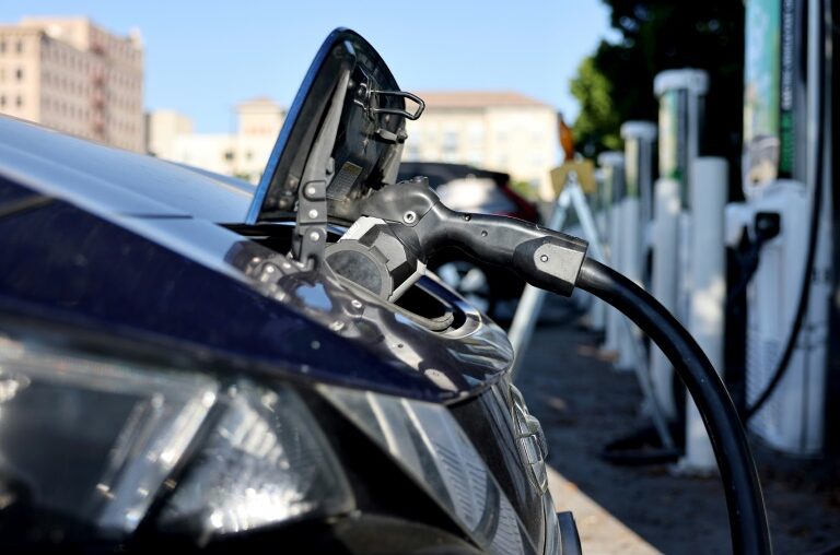 California Governor Gavin Newsom said the state will step in to plug the gap if Donald Trump removes federal tax breaks for electric vehicles