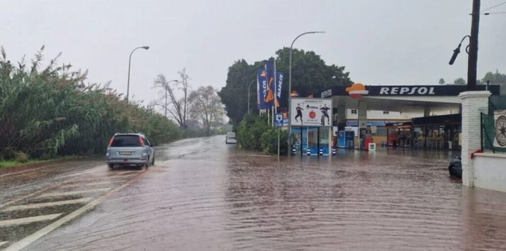 Campanillas and areas of Malaga city on high alert