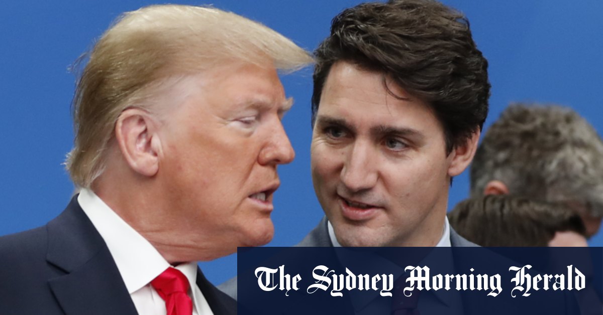 Canada’s Justin Trudeau visits Mar-a-Lago amid Donald Trump’s tariff threat