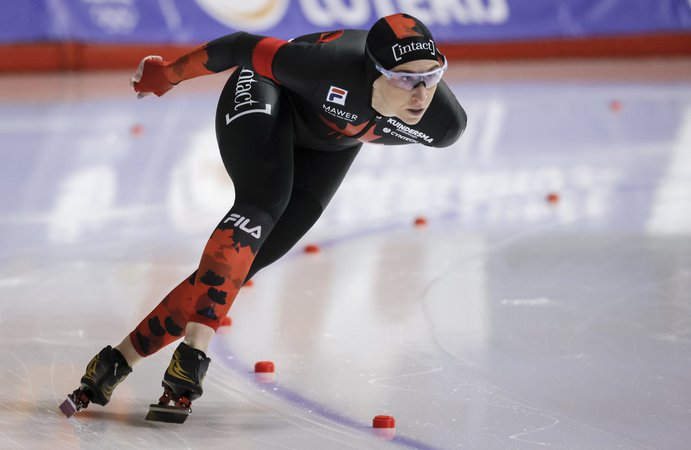 Canadian speedskater Blondin captures 3,000-metre gold at World Cup stop in Japan