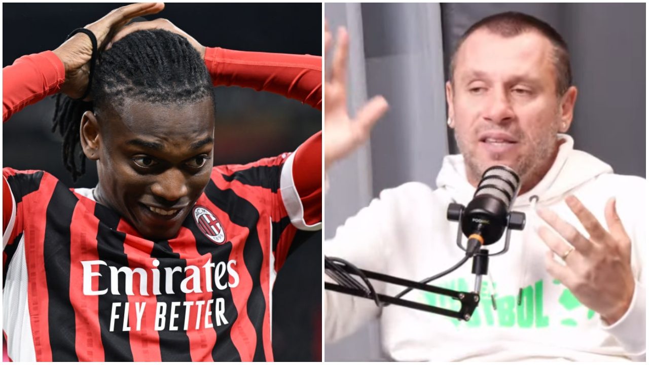 Cassano infierisce: “Leao non la prende mai, è inutile. Lui e Theo sono un problema per il Milan”