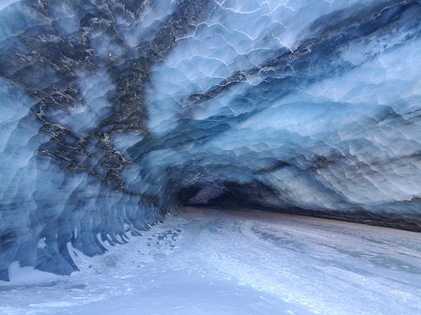 Castner Glacier Ice Cave