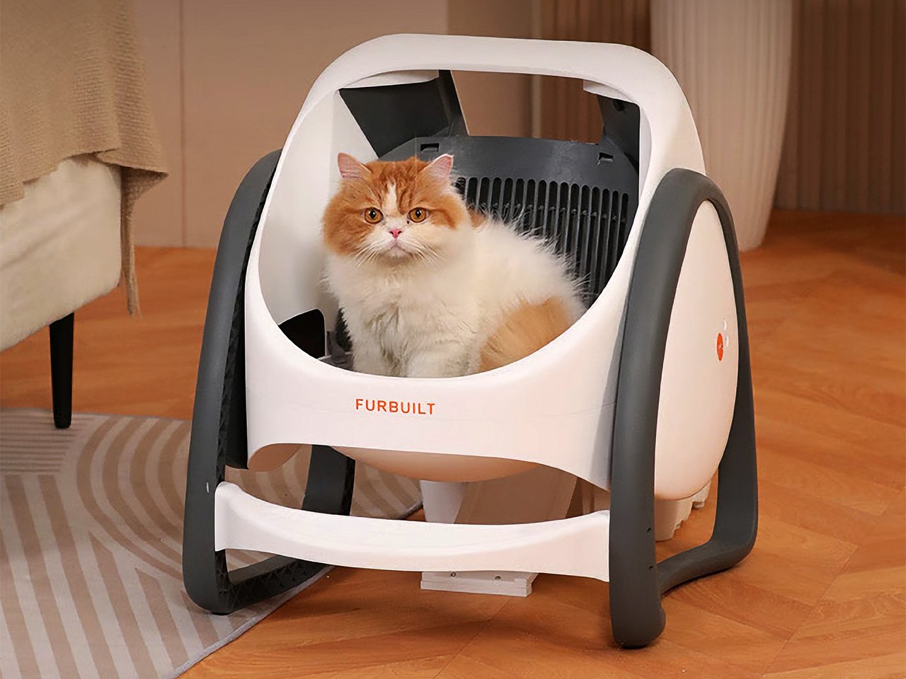 Catbula Pro: The Best Auto-Pack Litter Box for a Clean, Odorless Home and Happier Cat – Yanko Design