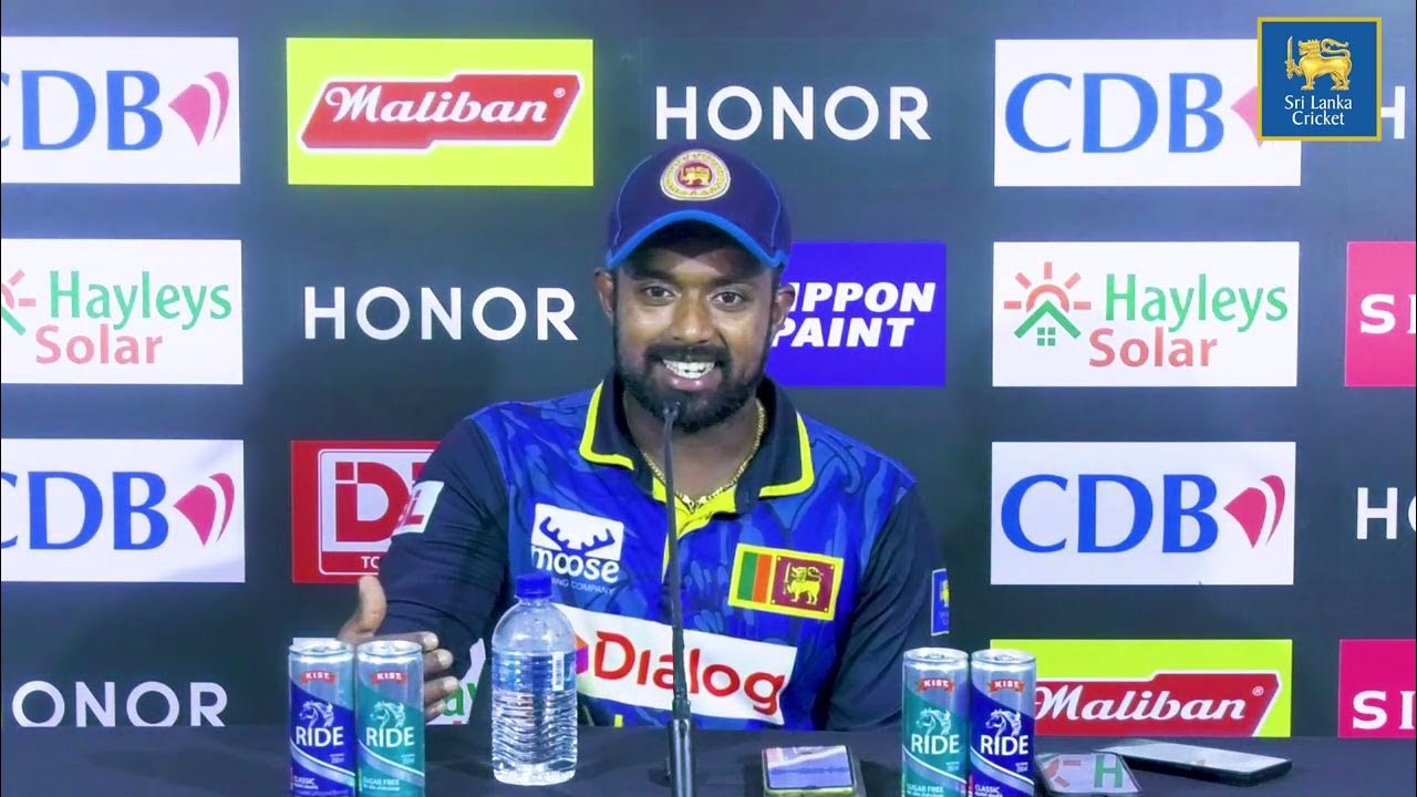 Charith Asalanka | Post Match Press Conference | 3rd ODI vs West Indies