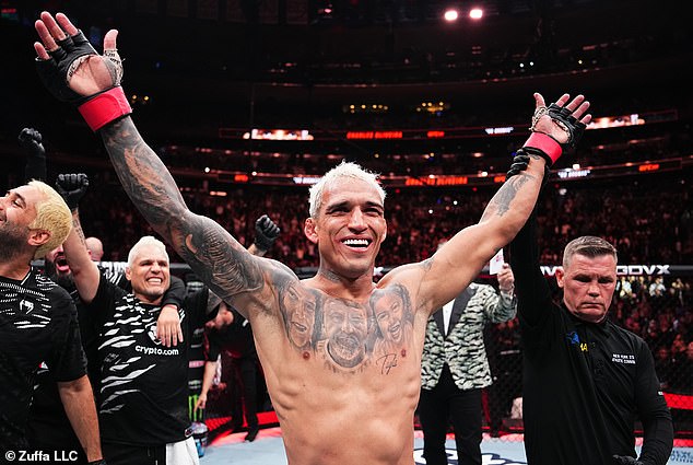 Charles Oliveira defeats Michael Chandler via unanimous decision in wild UFC 309 co-main event