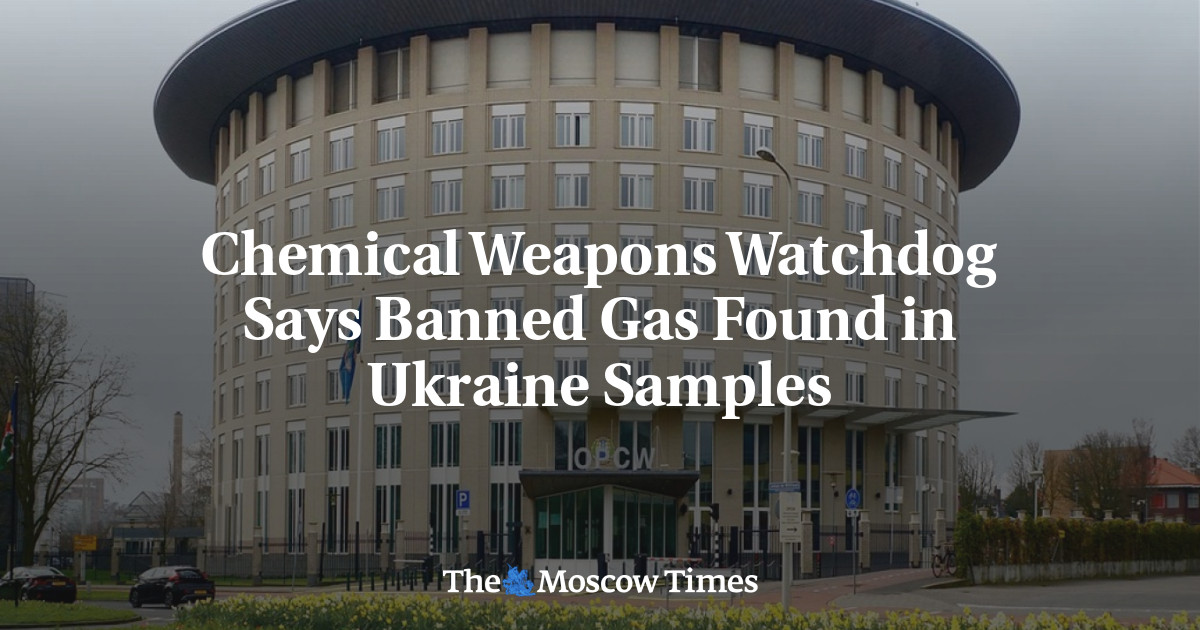 Chemical Weapons Watchdog Says Banned Gas Found in Ukraine Samples – The Moscow Times