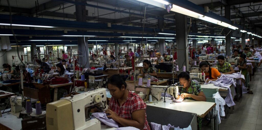 Civil war economy hits Myanmar garment workers