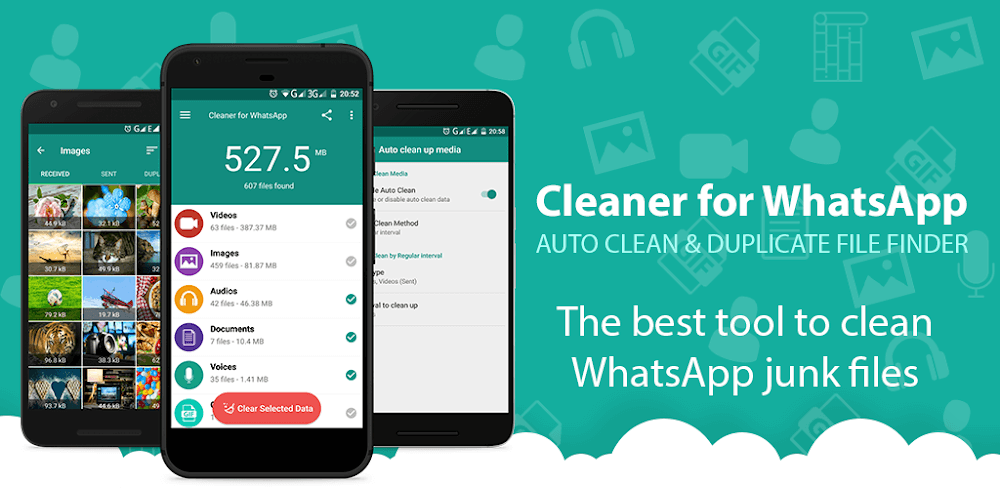 Cleaner for WhatsApp v2.9.6 MOD APK (Premium Unlocked)