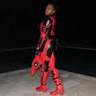 Coco Gauff as Deadpool for Halloween 🎃