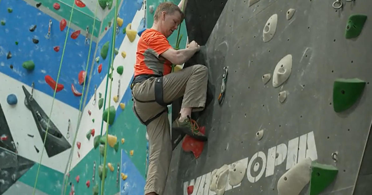 Combating Parkinson’s with rock climbing