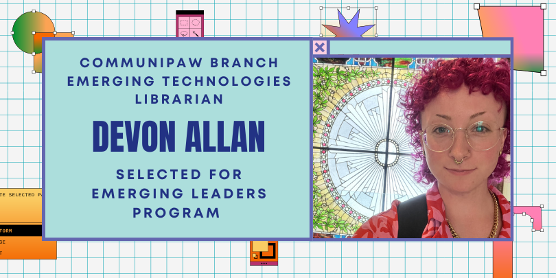 Communipaw Branch Emerging Technologies Librarian Devon Allan Selected For Emerging Leaders Program 