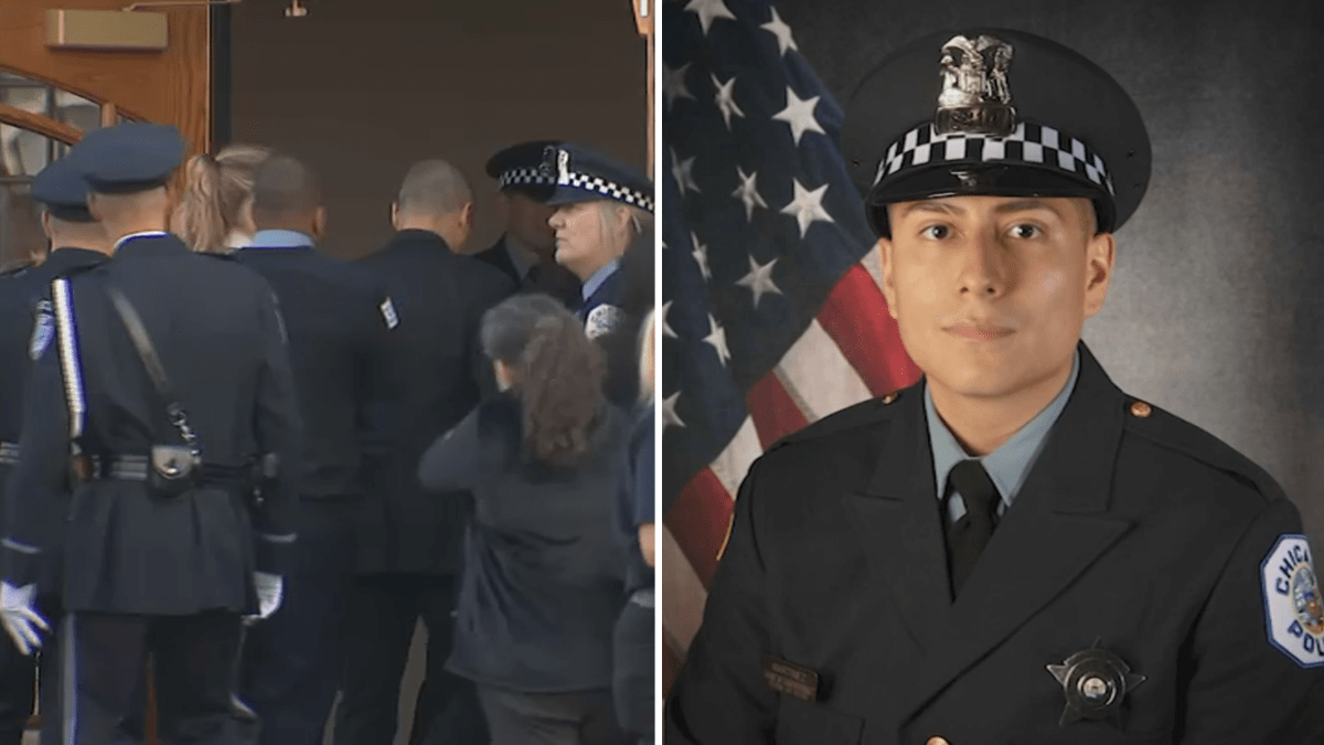 Community pays tribute to fallen Chicago police Officer Enrique Martinez