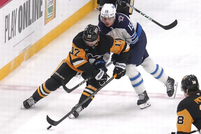 Connor has goal and assist as Jets beat Penguins 4-1