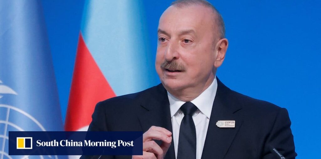 Cop29 host Azerbaijan hits out at West in defence of oil and gas