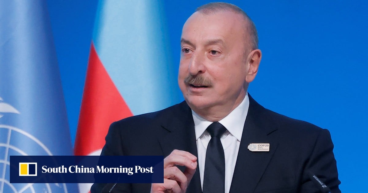 Cop29 host Azerbaijan hits out at West in defence of oil and gas