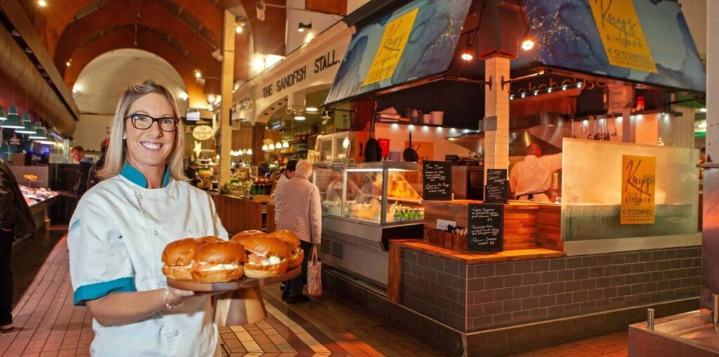 Cork’s iconic K O’Connell’s fish stall expands with new café in the English Market