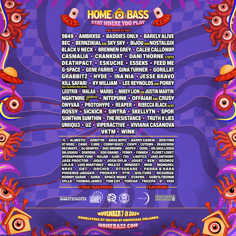 Crankdat, Malaa, NGHTMRE and More Top Stellar 2024 Home Bass Lineup